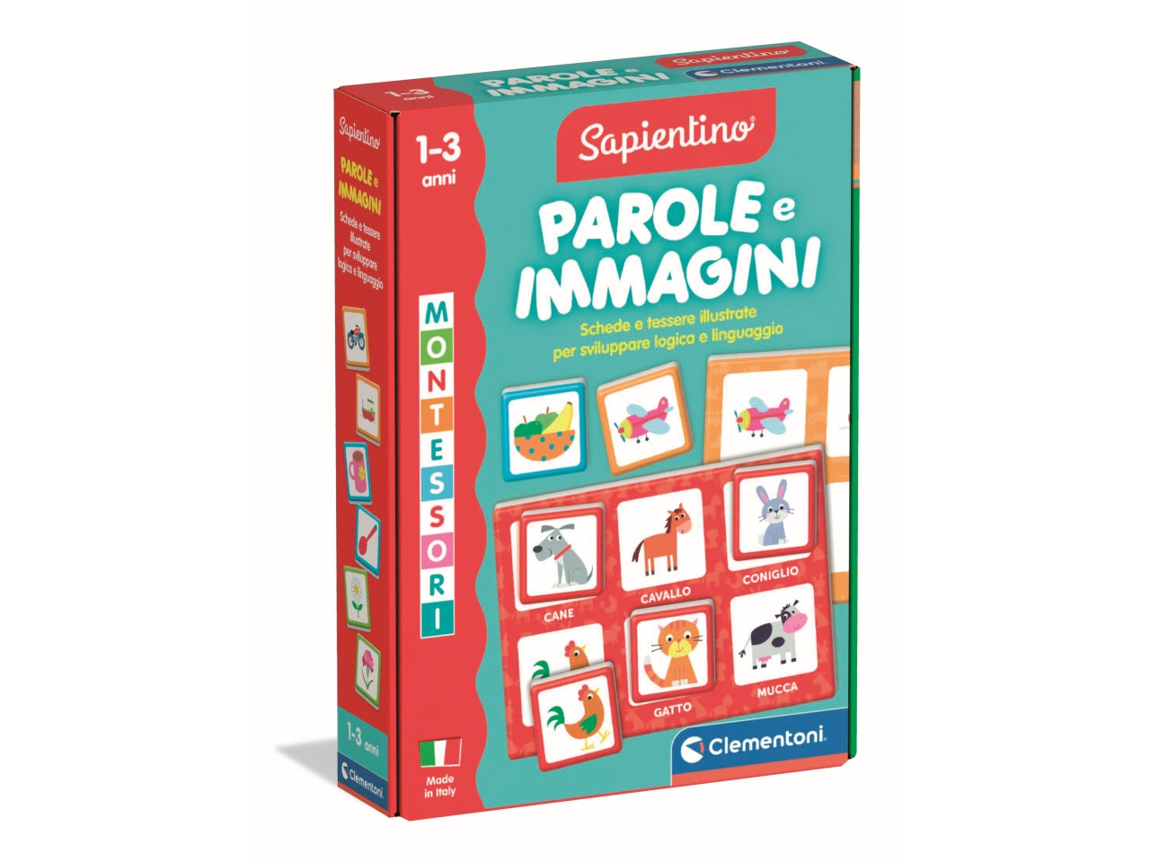 Montessori baby parole immagini