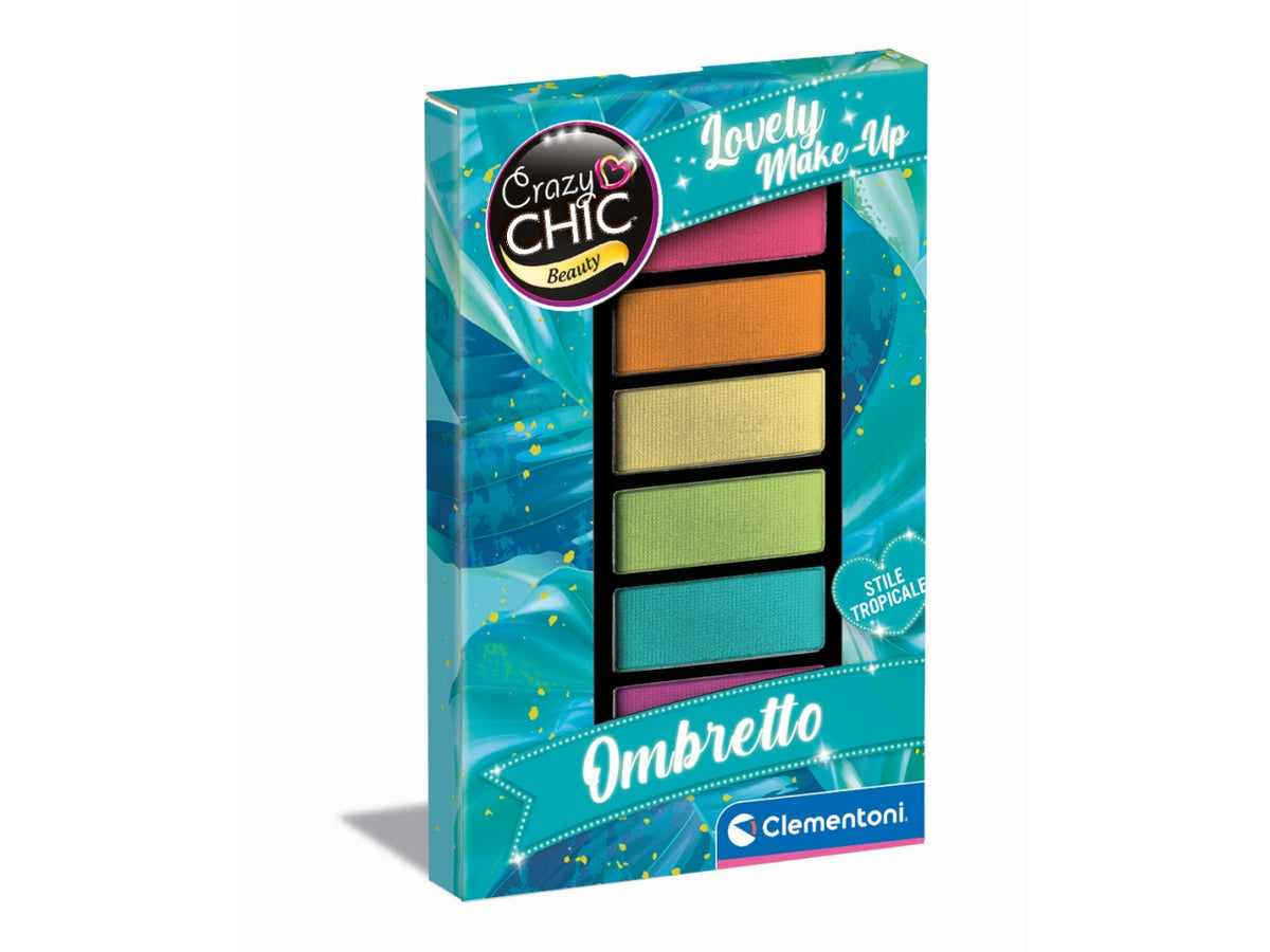 Ombretti stile tropicale set da 18 ombretti