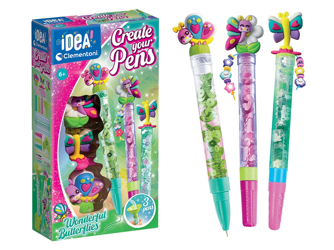 Idea Create Your Pens Butterflie
