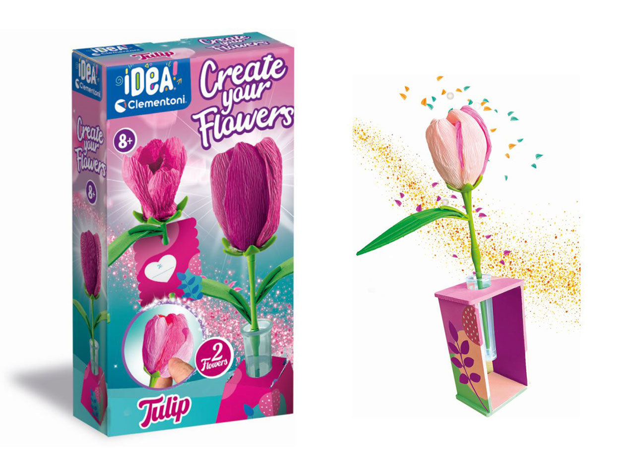 Idea small flowers tulipano