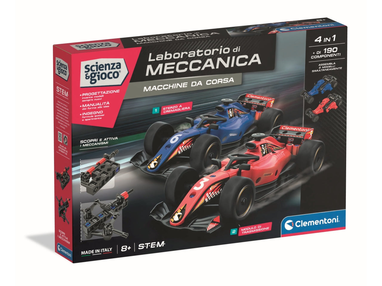 Clementoni Lab.Meccanica Formula 1 2In1