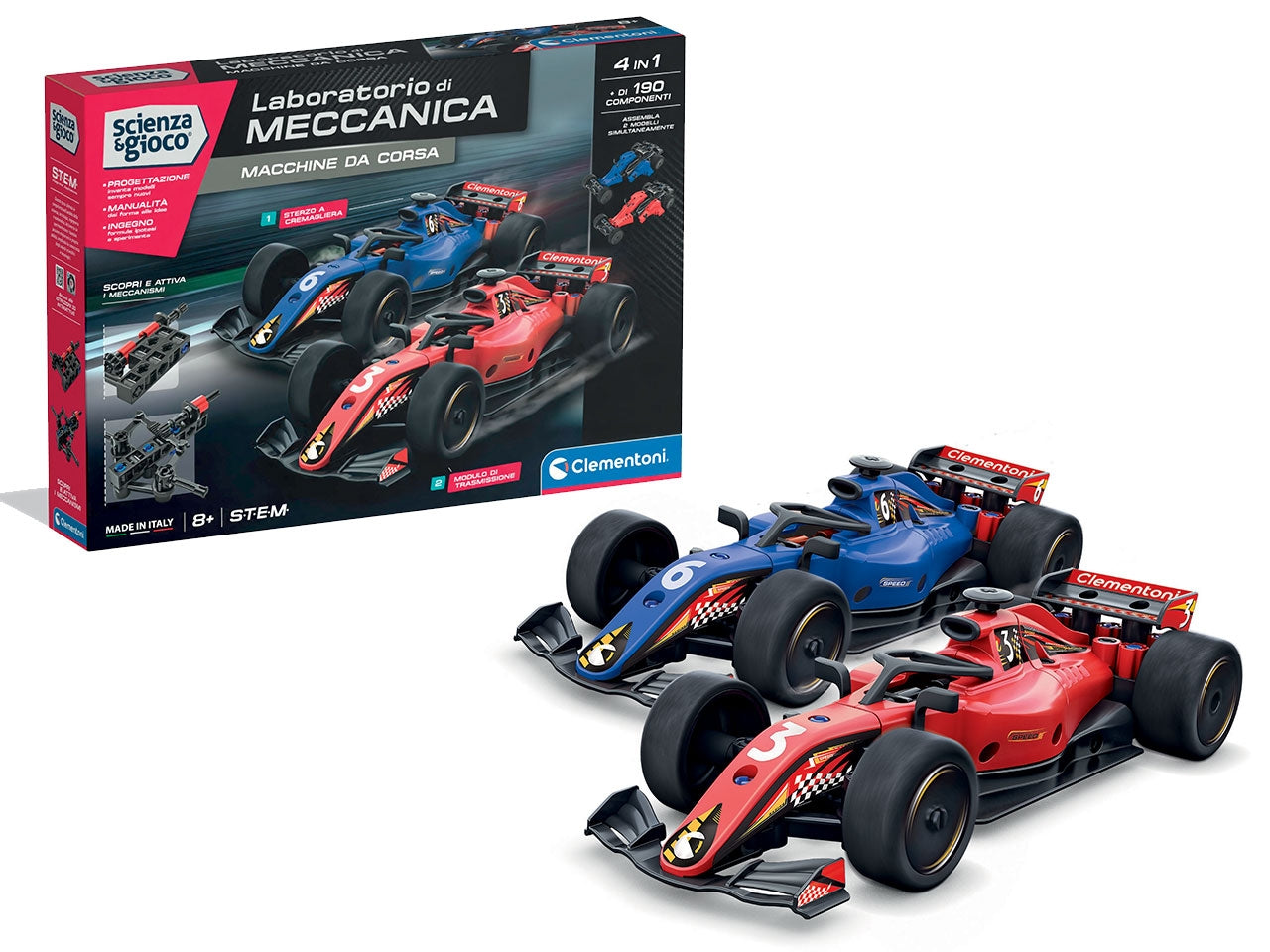 Clementoni Lab.Meccanica Formula 1 2In1