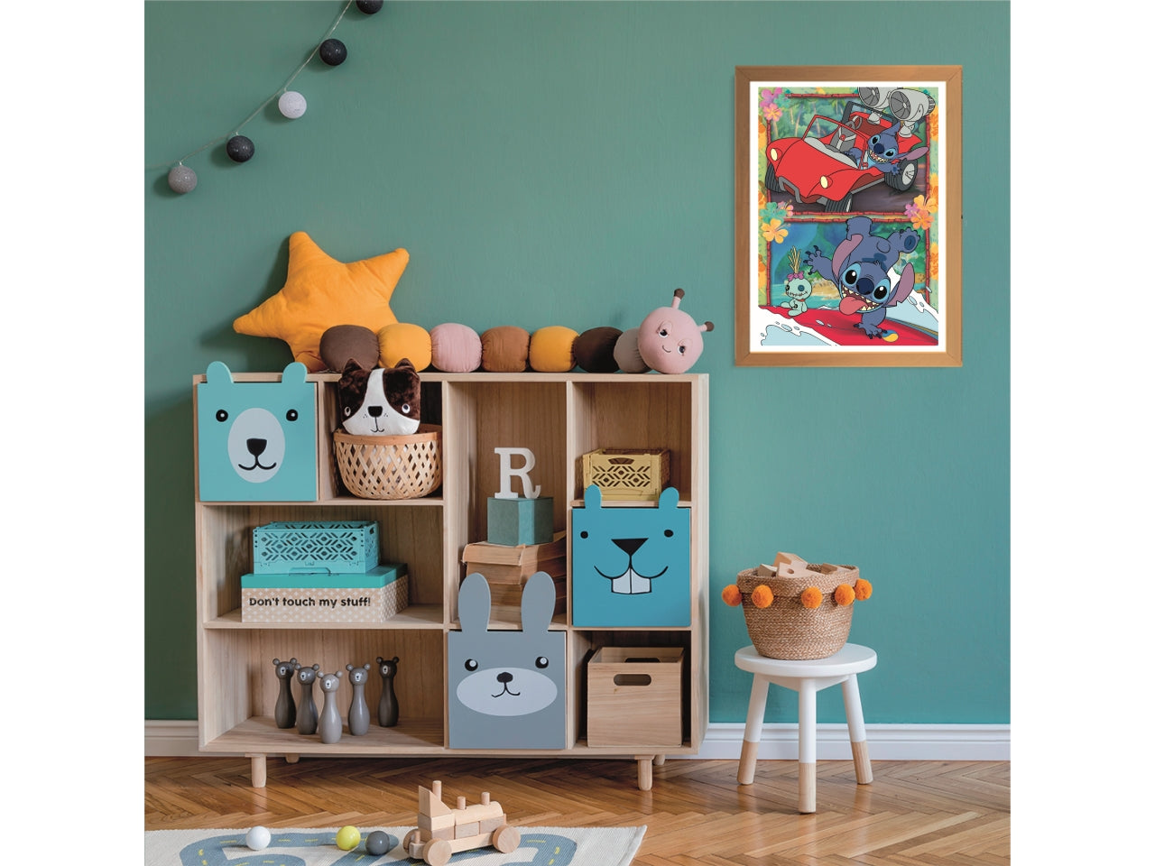 Puzzle da 104 pezzi super disney stitch