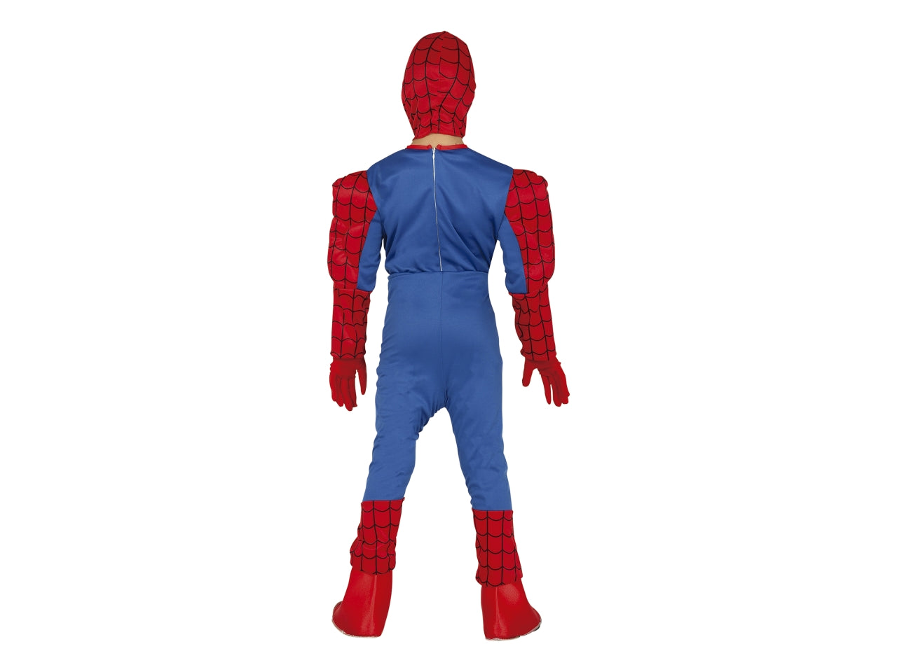 Costume supereroe muscoloso 3-4 anni