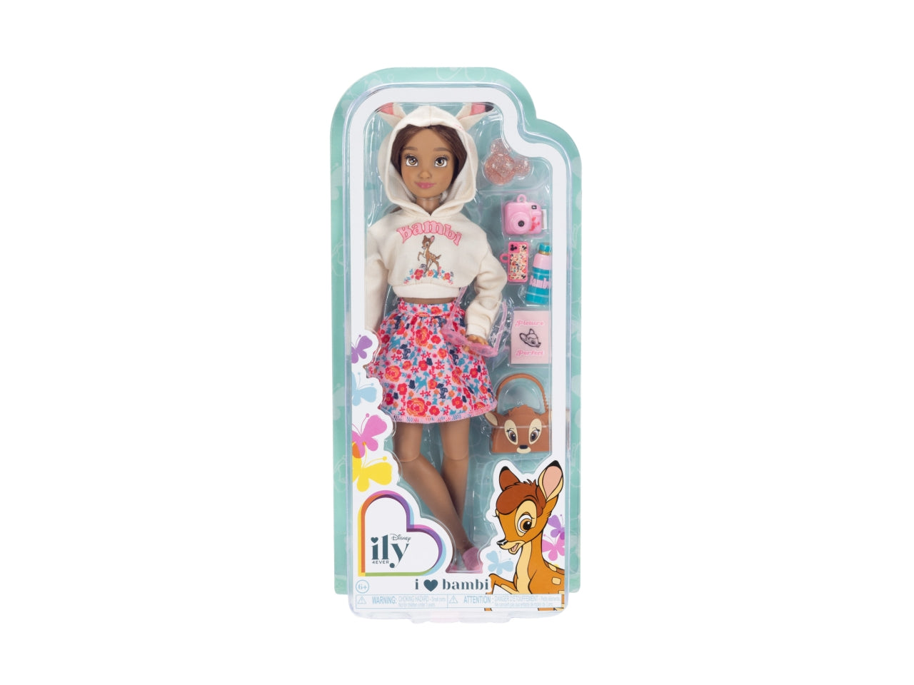 Disney ily fashion dolls bambola con accessori ispirata a bambi