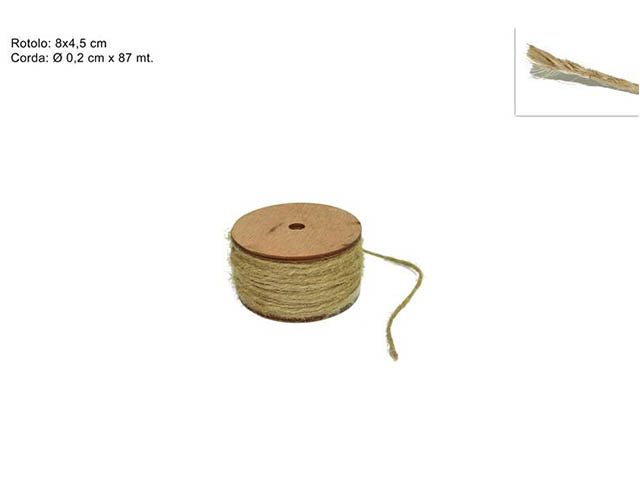 Cordoncino d.0,2cm 87mt