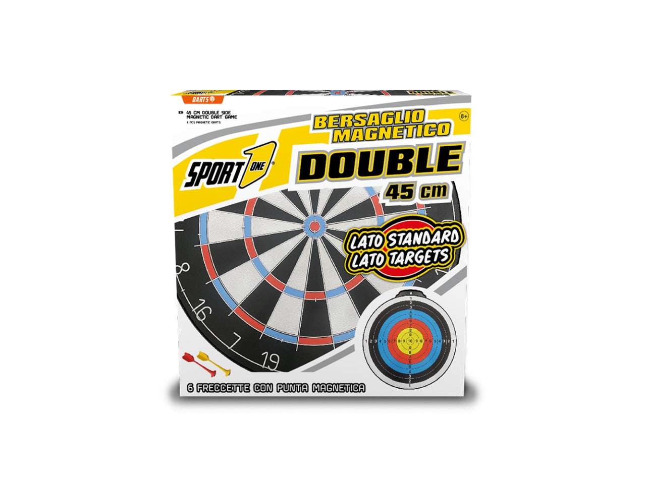 Bersaglio magnetico double 45cm