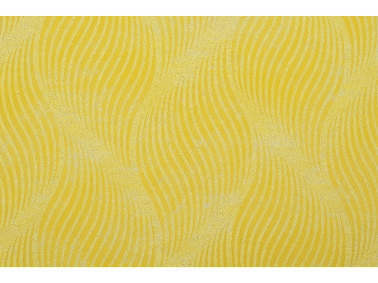 Bobina waves polyweb in tessuto rigata giallo 1x9mt