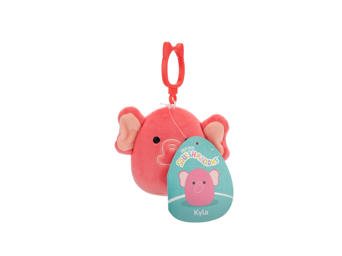 Peluche squishmallows personaggi clip on 10cm