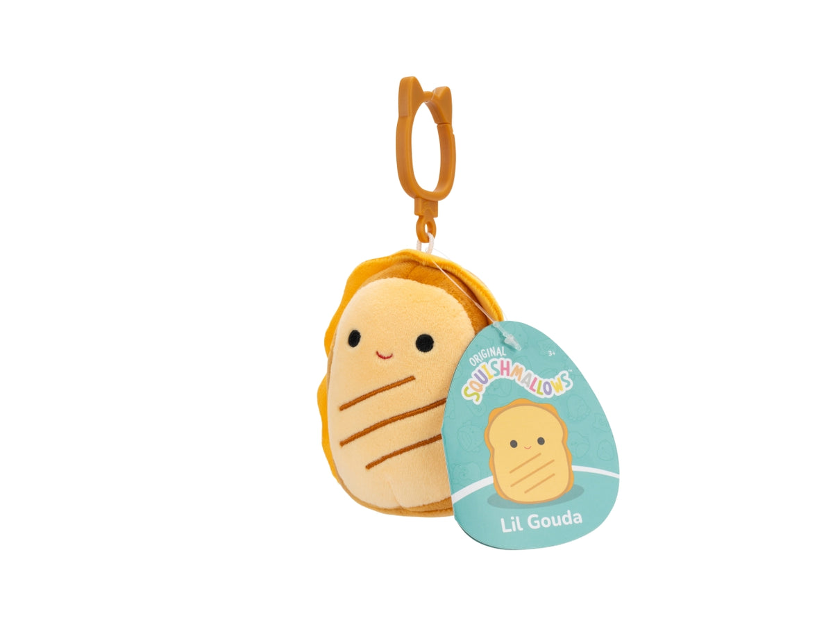 Peluche squishmallows personaggi clip on 10cm