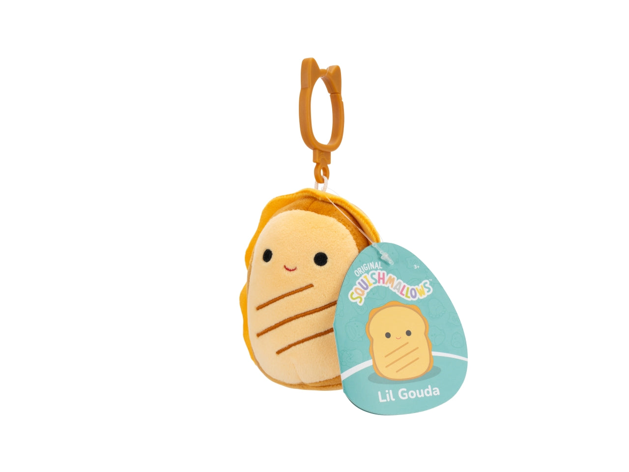 Peluche squishmallows personaggi clip on 10cm