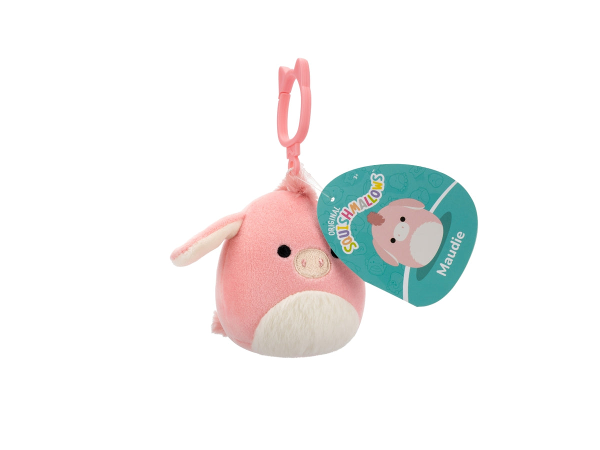 Peluche squishmallows personaggi clip on 10cm
