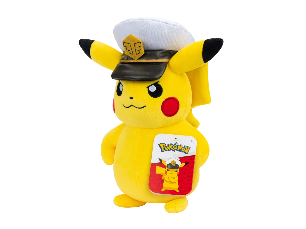 Peluche pokÃ©mon capitan pikachu 20cm