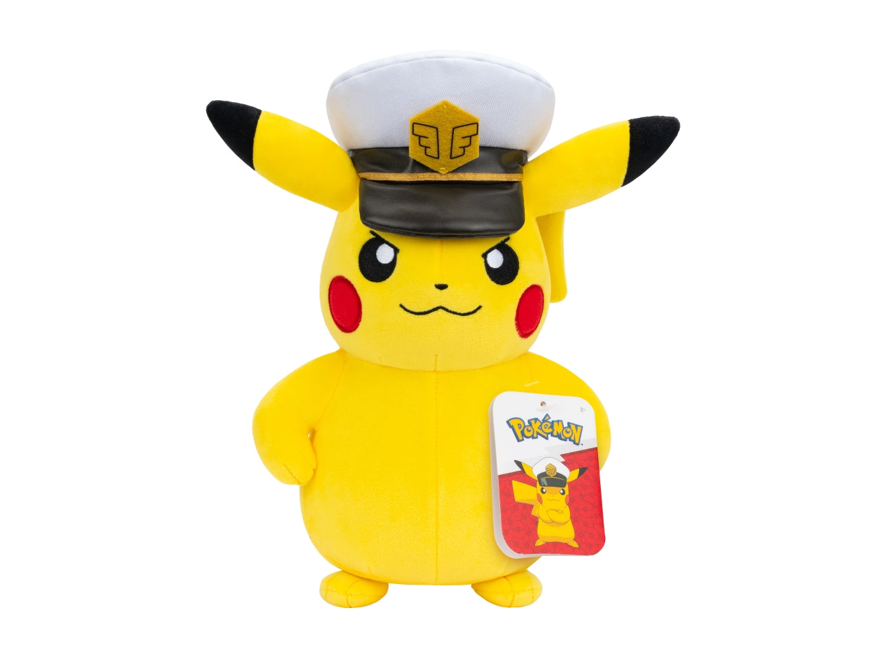 Peluche pokÃ©mon capitan pikachu 20cm