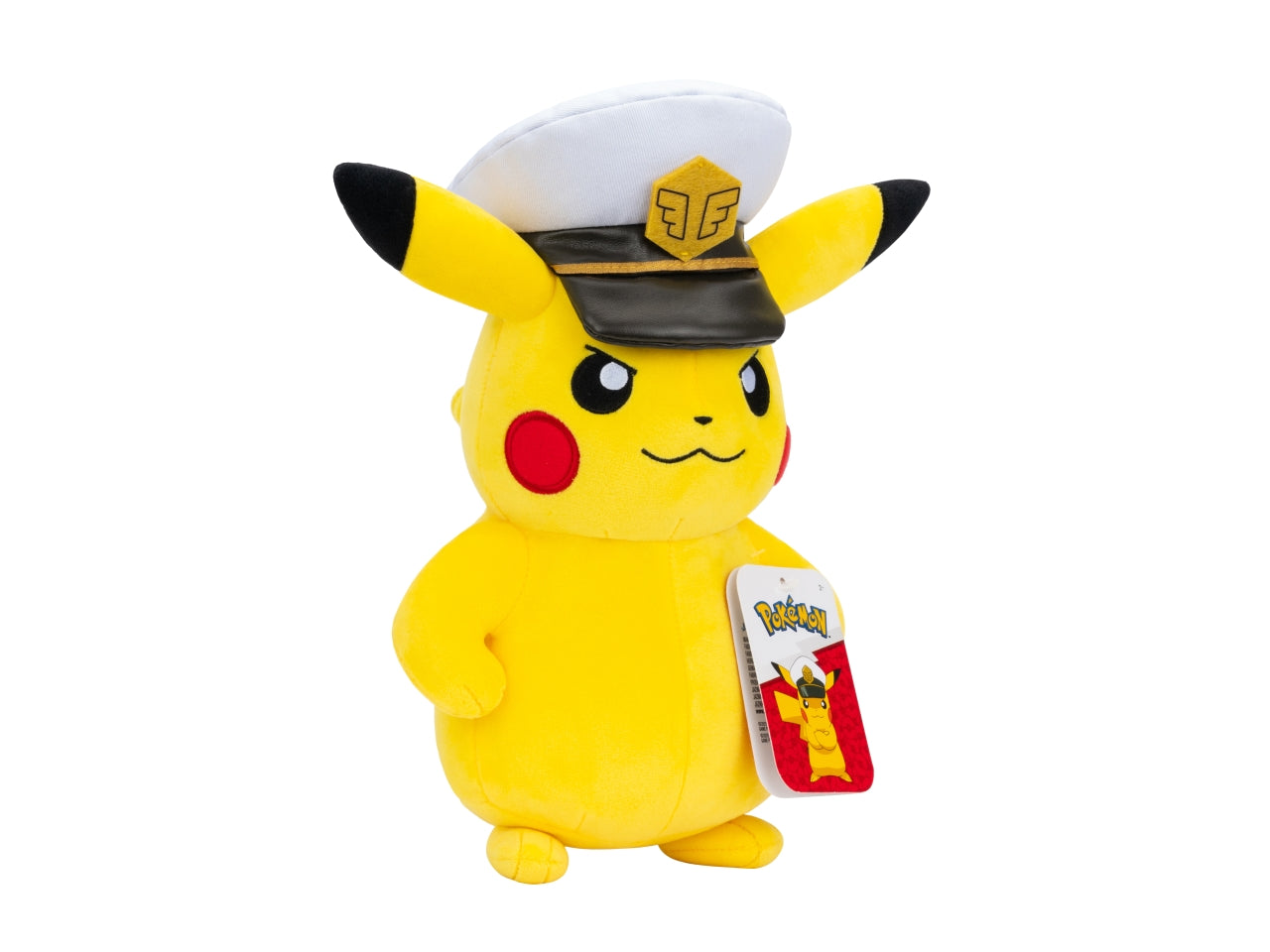 Peluche pokÃ©mon capitan pikachu 20cm