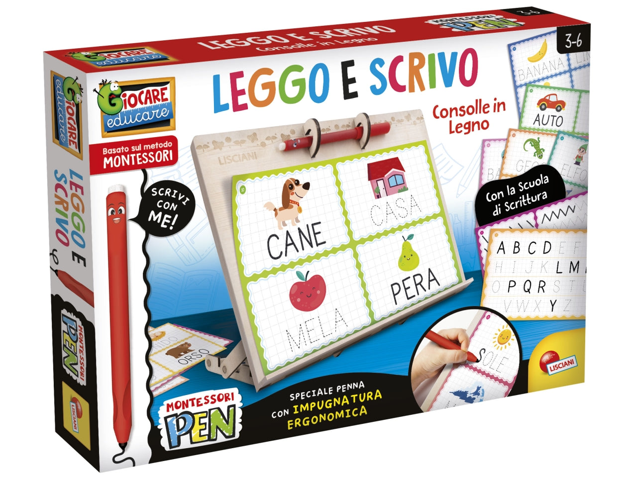 Montessori pen consolle educativa
