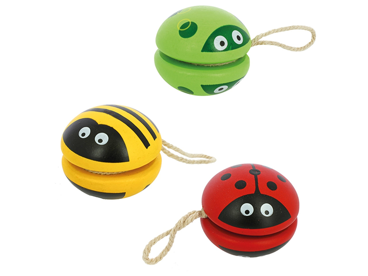 Yoyo animaletti in 3 soggetti assortiti misura d.5cm