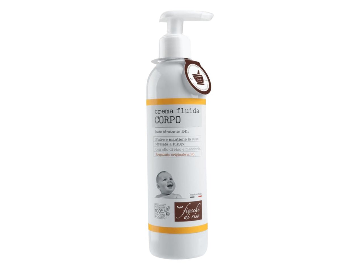 Crema fluida corpo 240ml con azione idratante