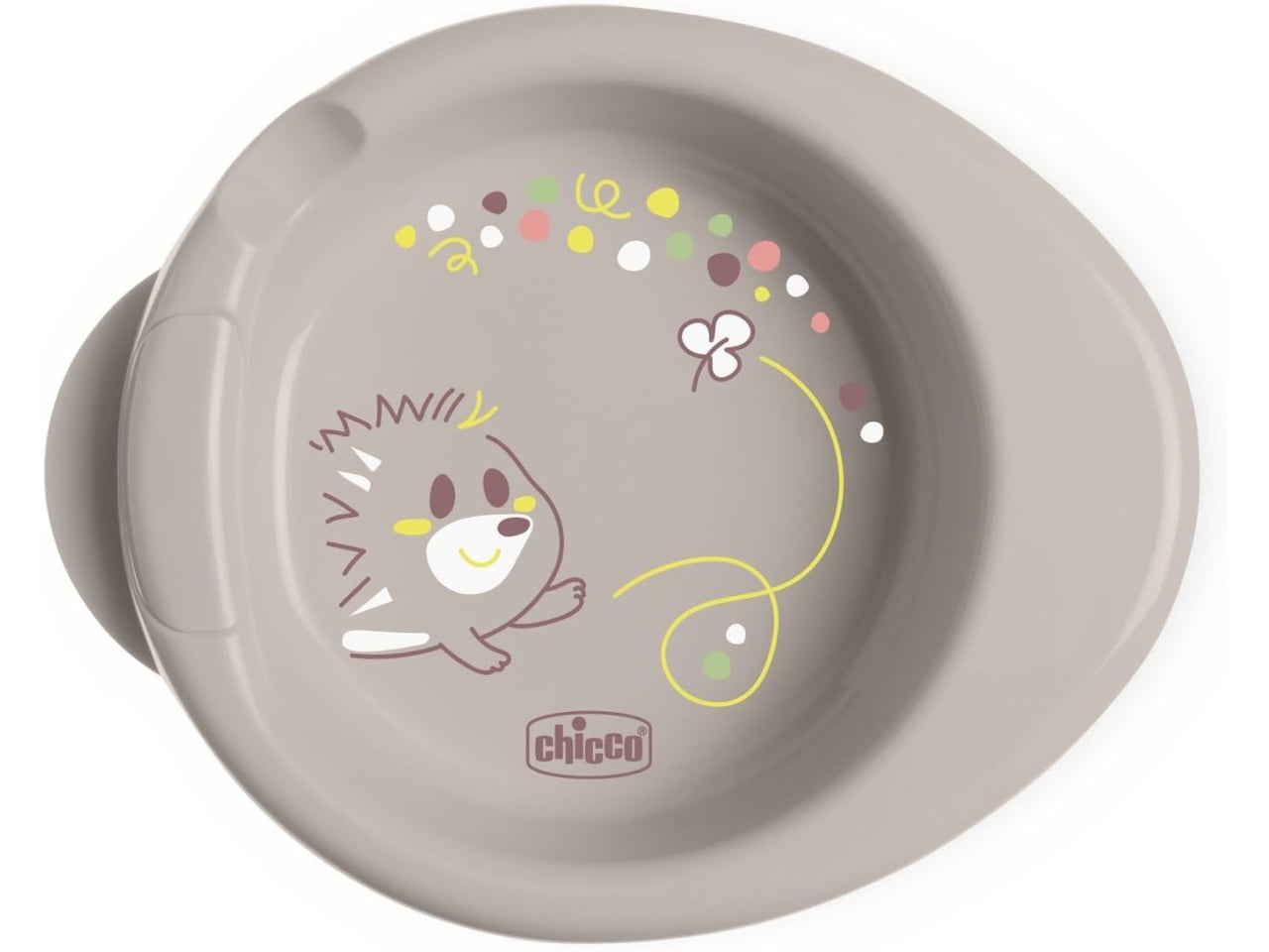 Piatto pappacalda consigliato da 6m+ di colore grigio