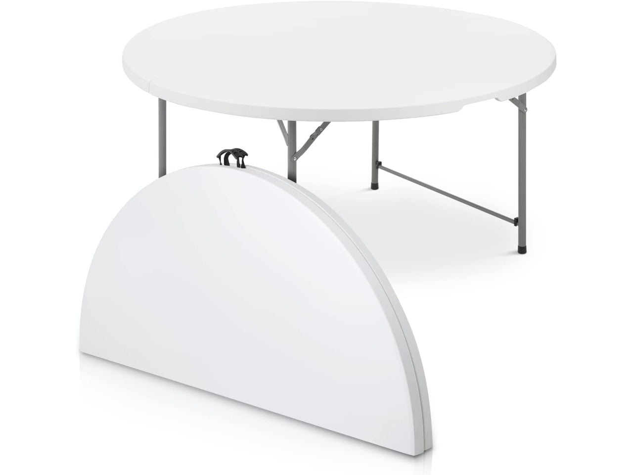 Tavolo catering 150x74cm o pieghevole tubo 28mm
