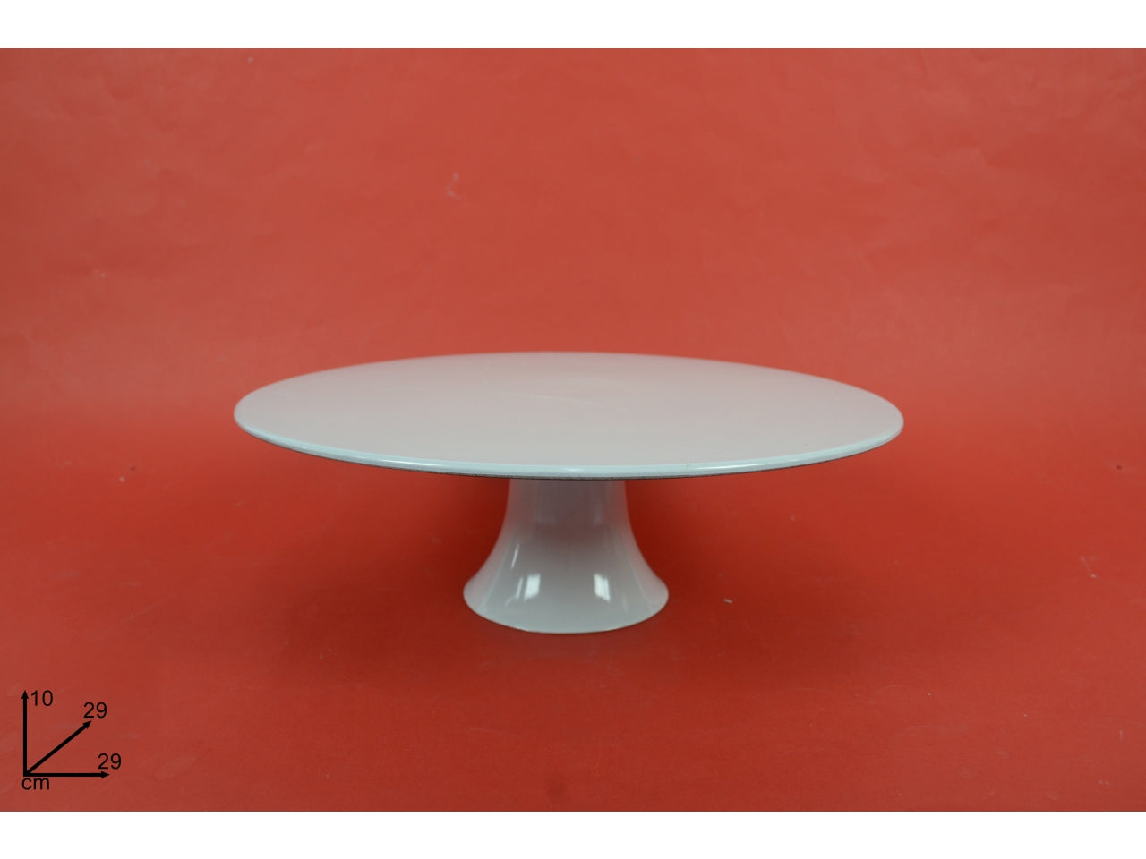 Alzata in plastica bianco diametro 29cm