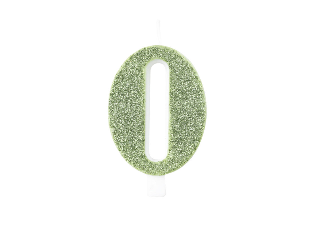 Candelina bio glitter n 0  cm 9,5 salvia