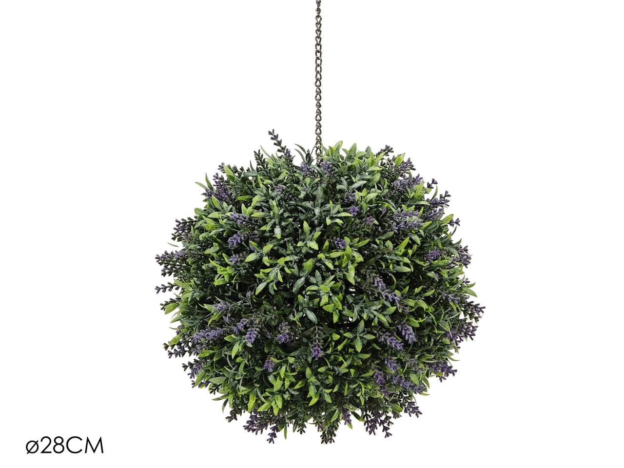 Sempreverde bosso lavanda d.28cm con catena