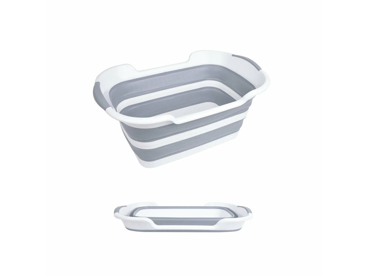 Cesta per bucato richiudibile 60x40x27cm27lt 3 assortite