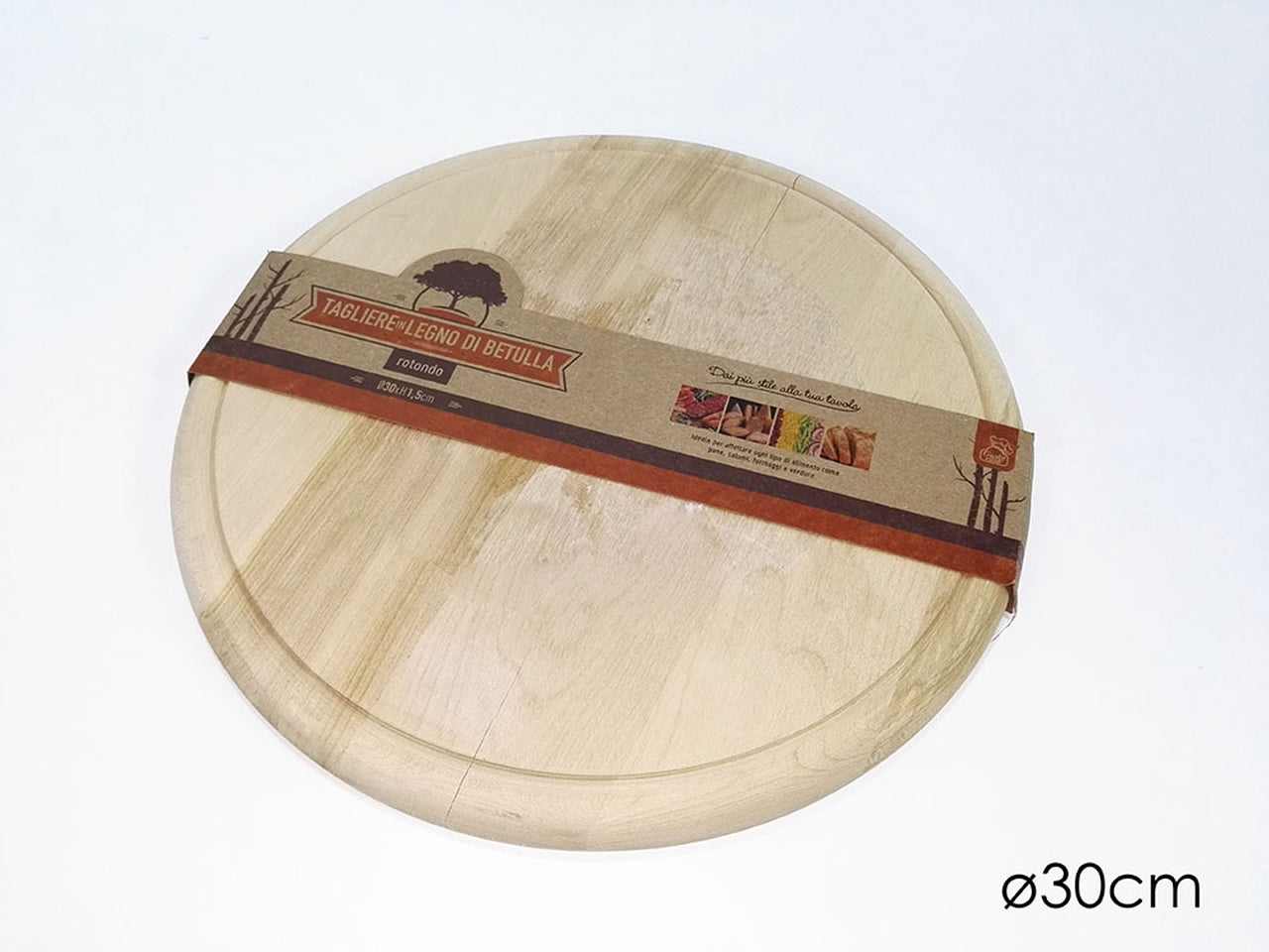 Tagliere rotondo d.30cm