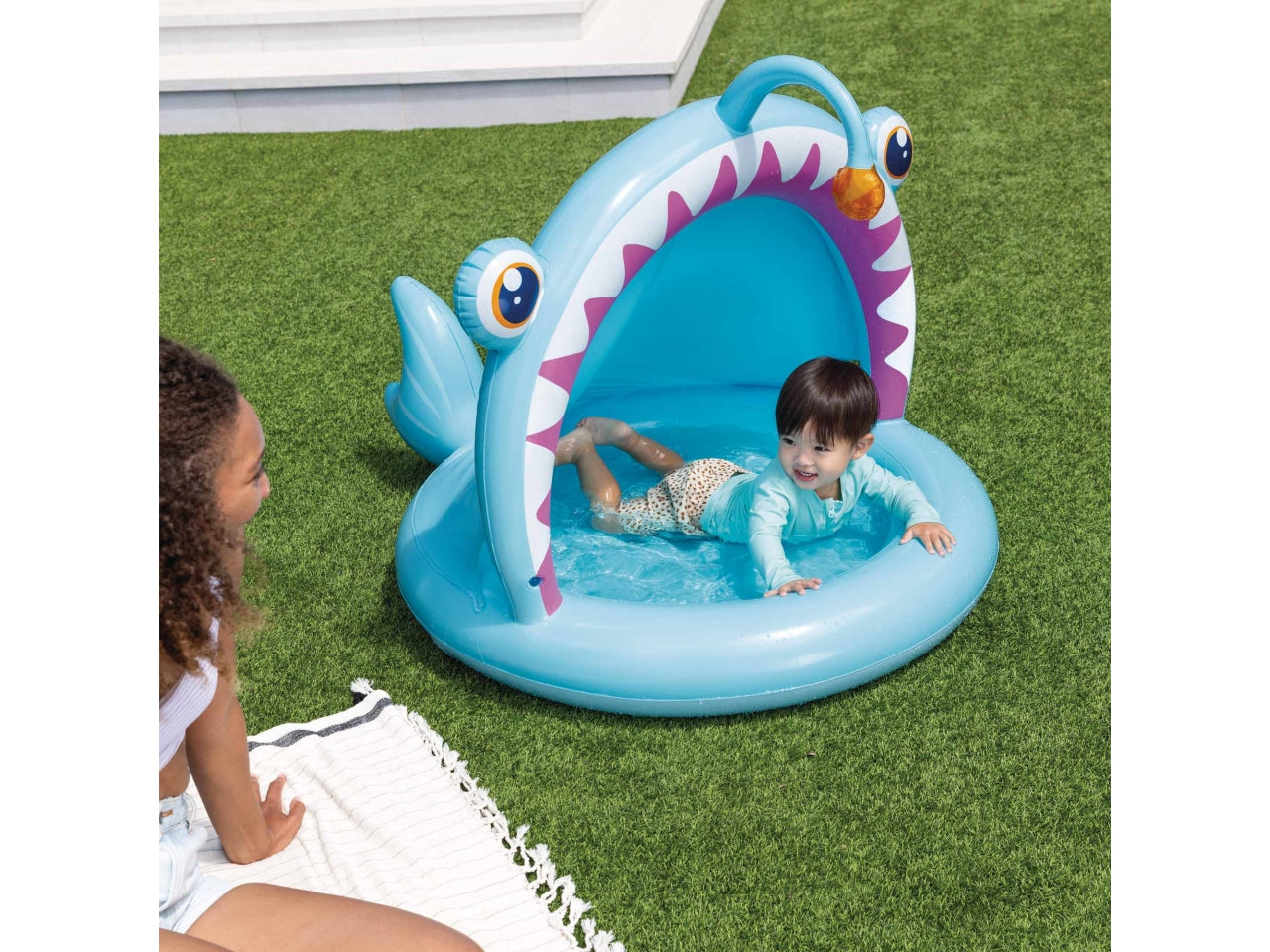 Piscina baby rana pescatrice cm127x102x86