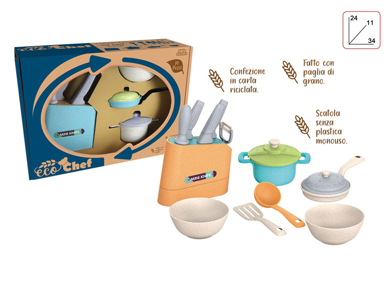 Eco chef porta coltelli