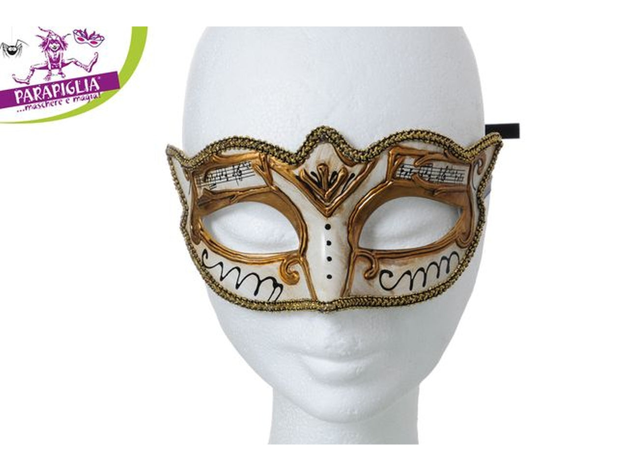 Maschera di colore oro