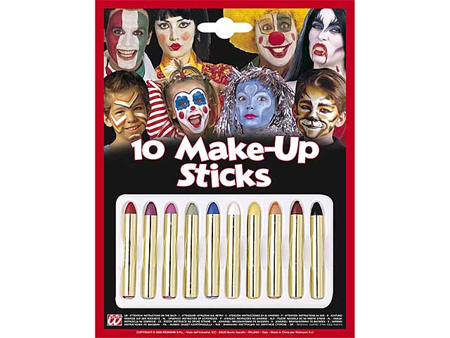 Matite make up set 10 pezzi assortiti