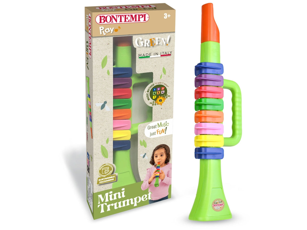 Tromba a 8 note green