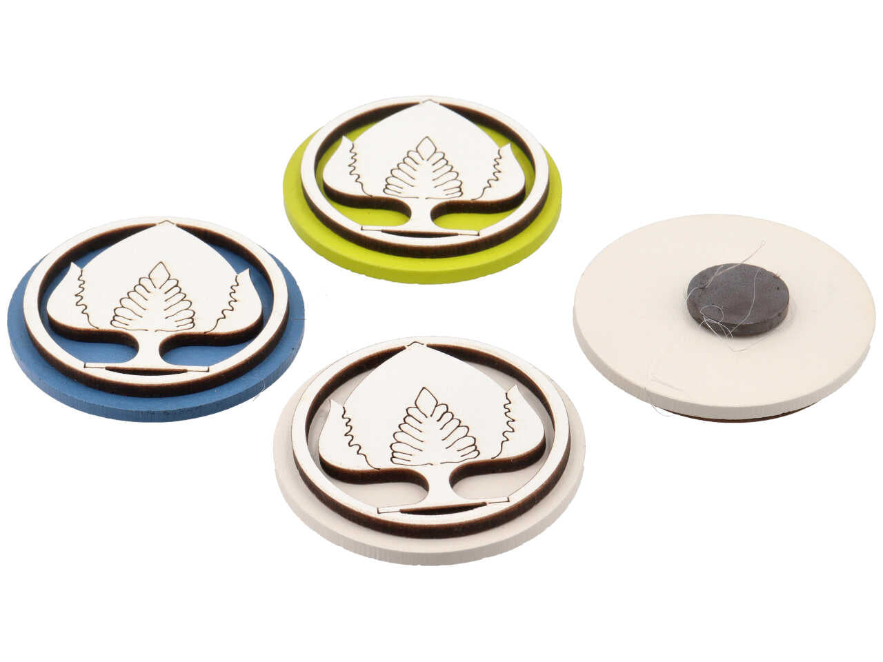Magnete pumo in colori assortiti