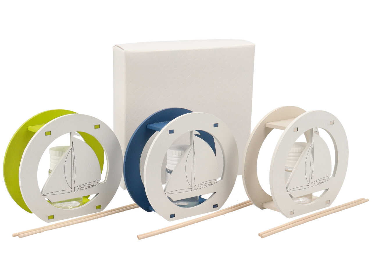 Profumatore tondo grande vela  in colori assortiti