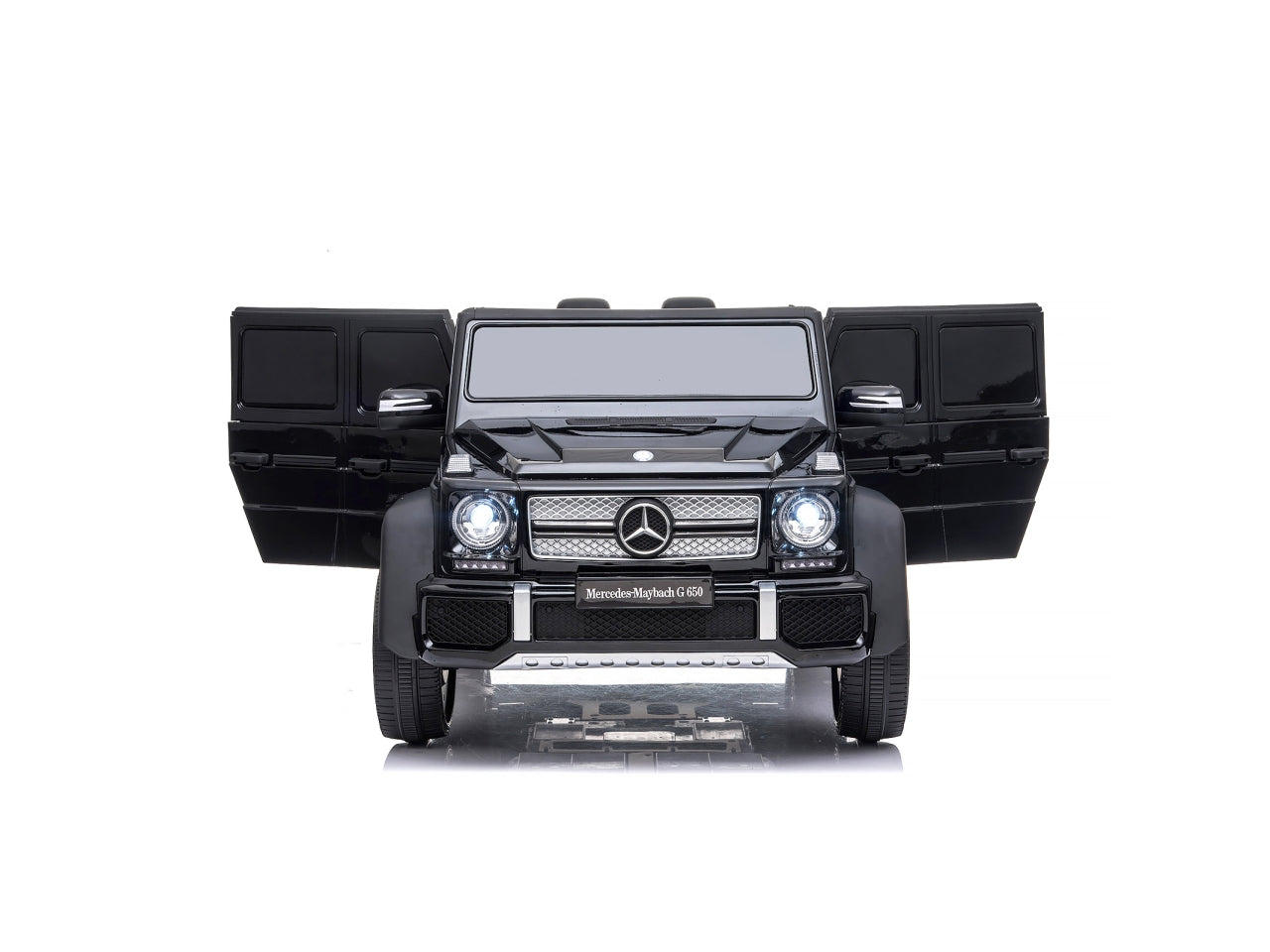 Auto elettriche suv mercedes maybach g650 di colore nero