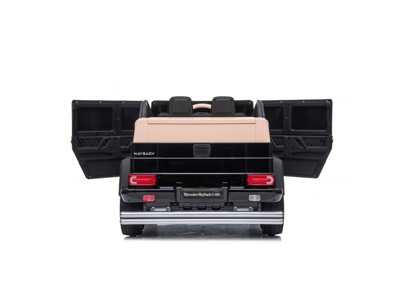 Auto elettriche suv mercedes maybach g650 di colore nero