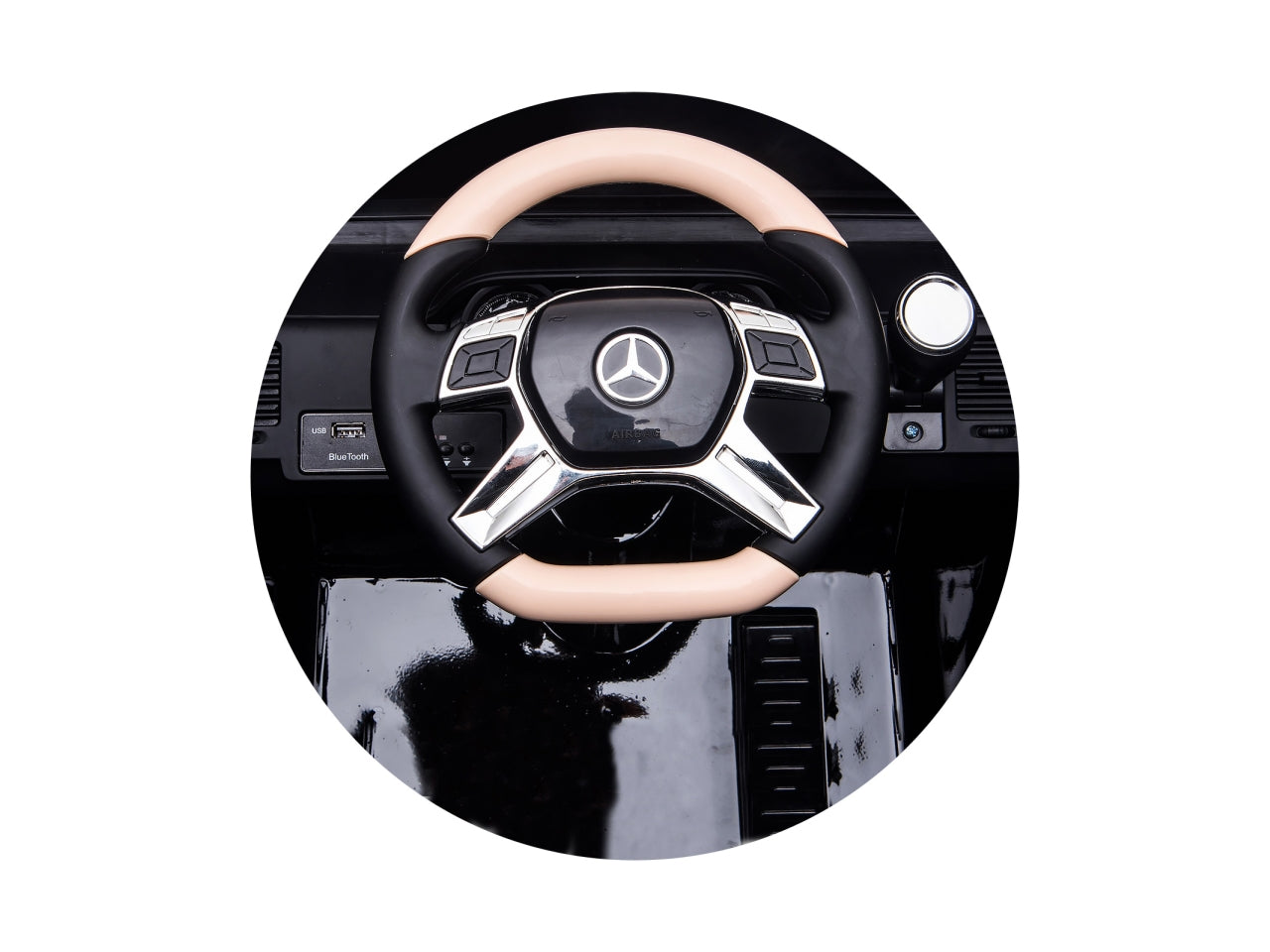 Auto elettriche suv mercedes maybach g650 di colore nero
