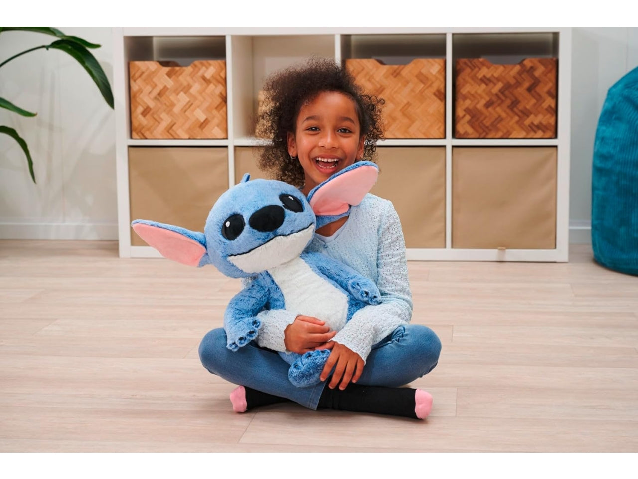 Peluche Stitch Disney live action, 41cm $