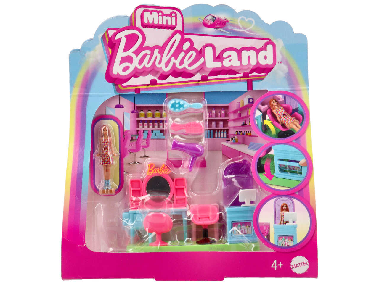 Mini barbieland playset asst.