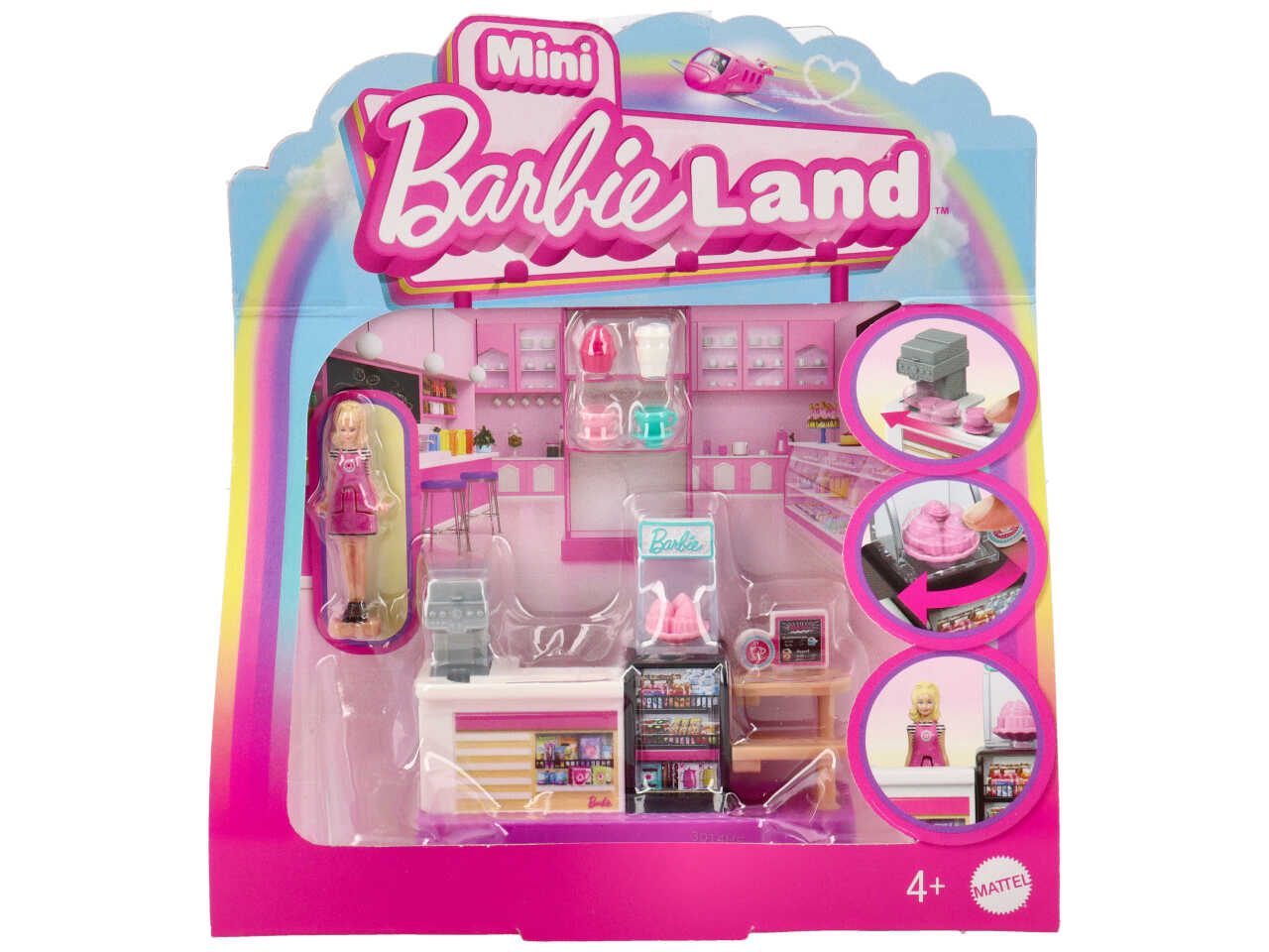 Mini barbieland playset asst.