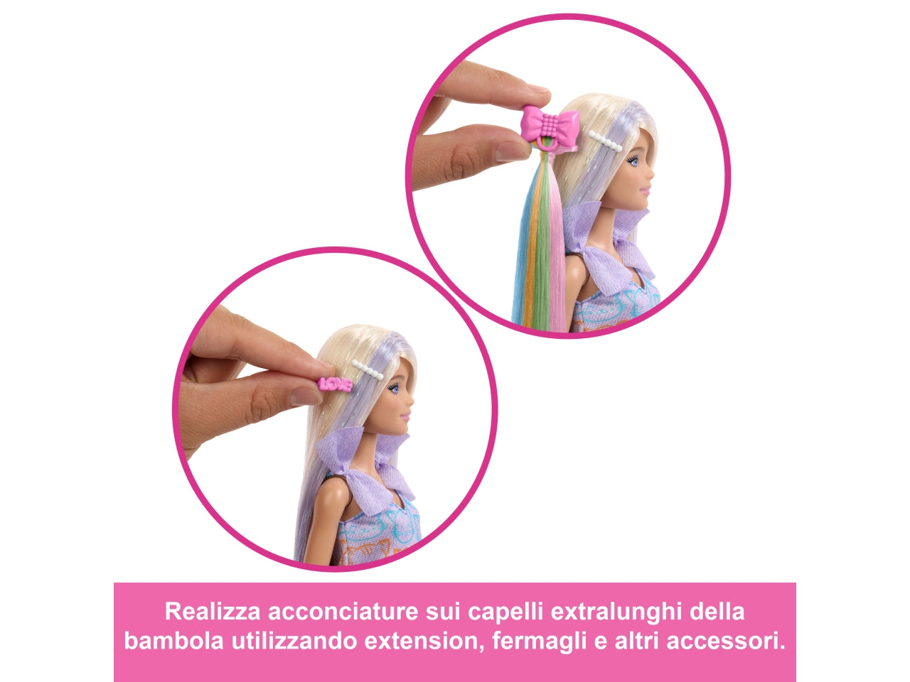 Barbie lunghi capelli