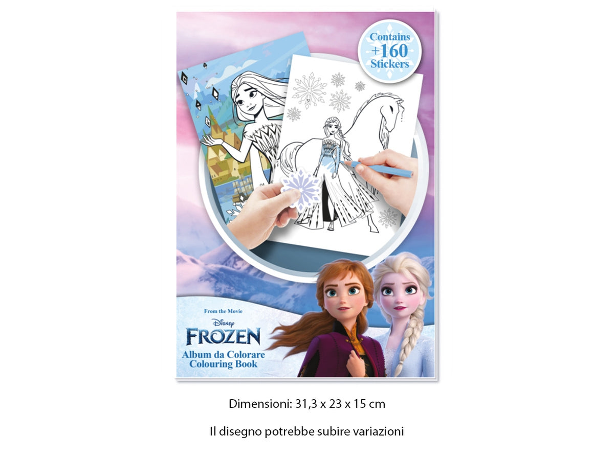 Frozen libro da colorare