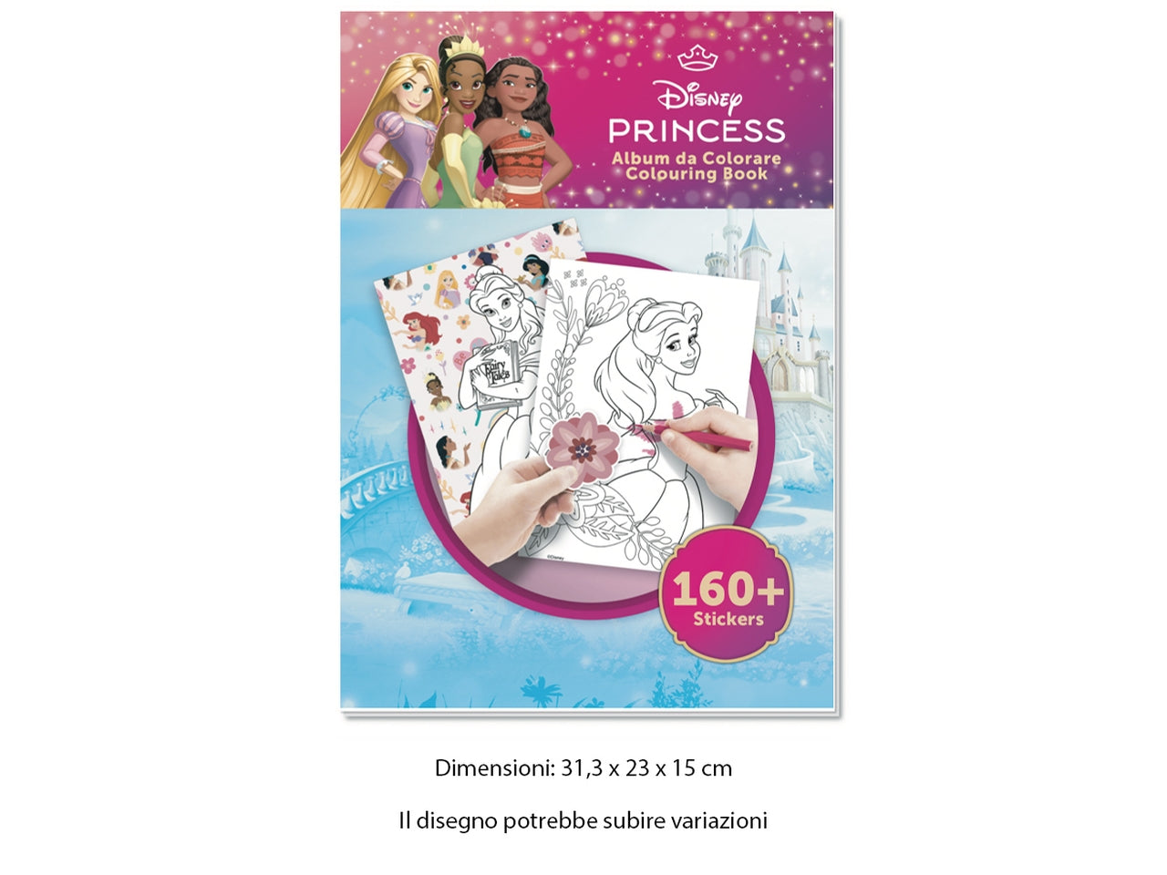Princess libro da colorare