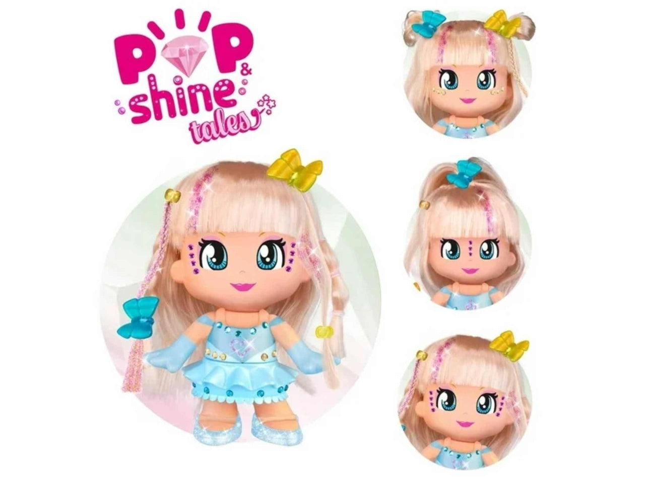 Bambola pinypon pop & shine tale
