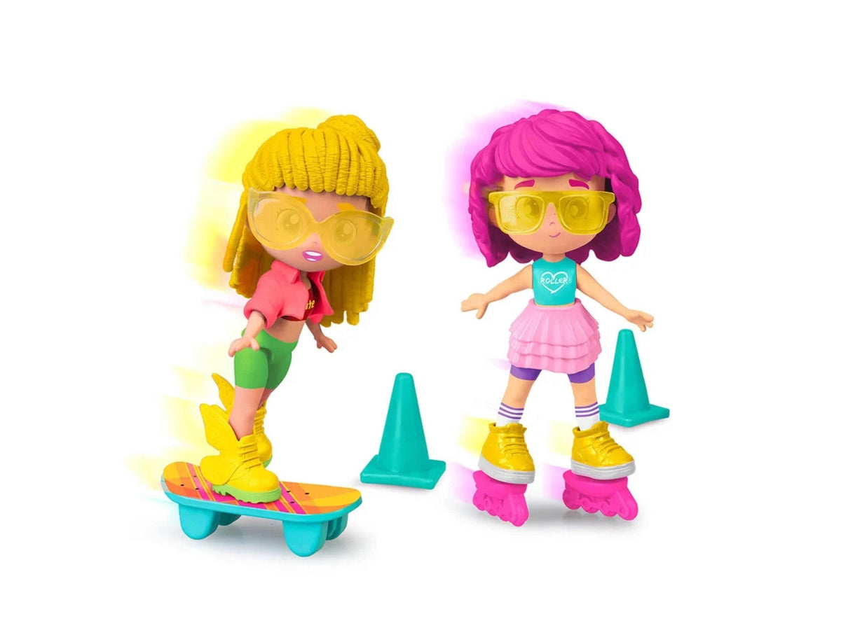 Bambola pinypon top roller girls $