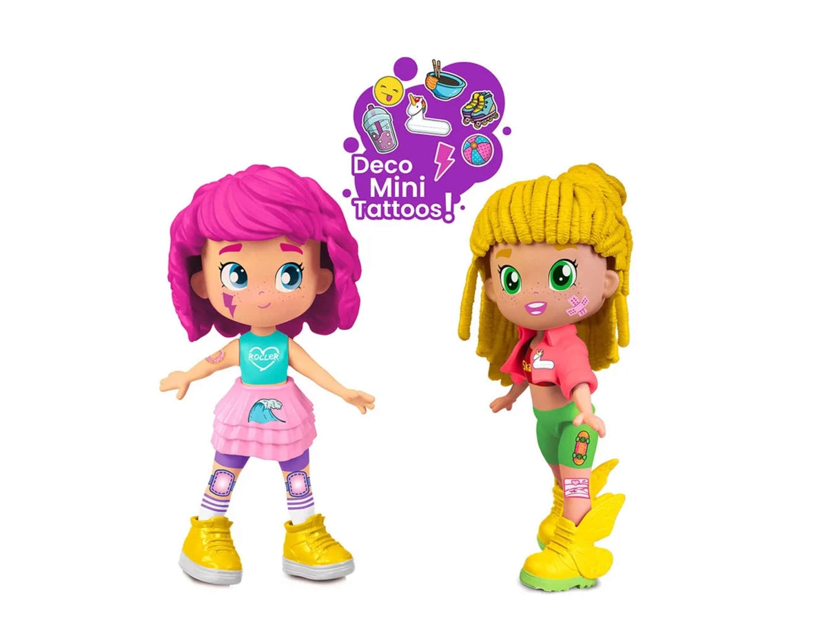 Bambola pinypon top roller girls $