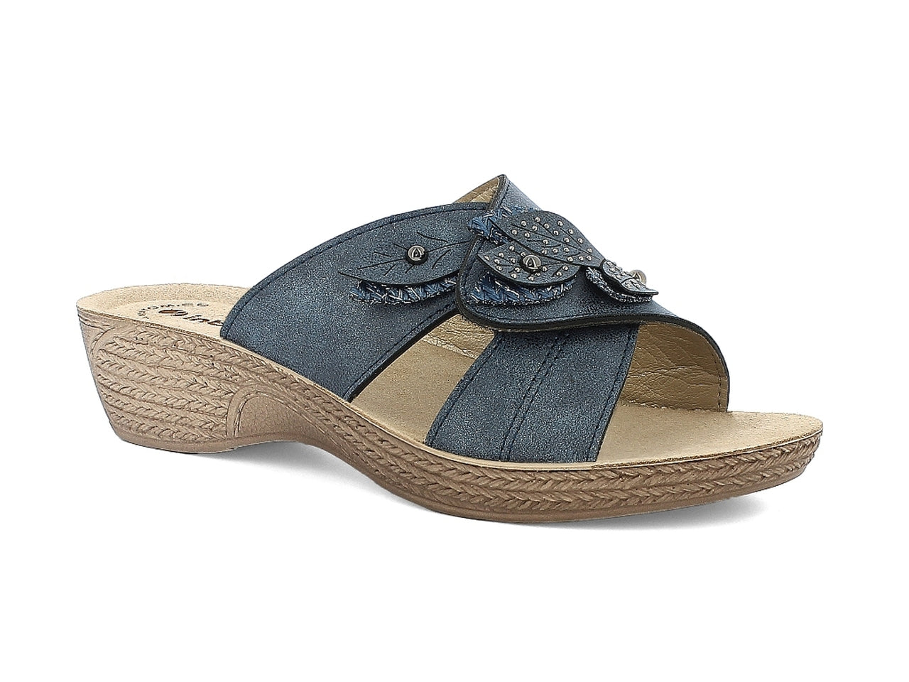 Ciabatta donna taglia dal 35 al 41 blu