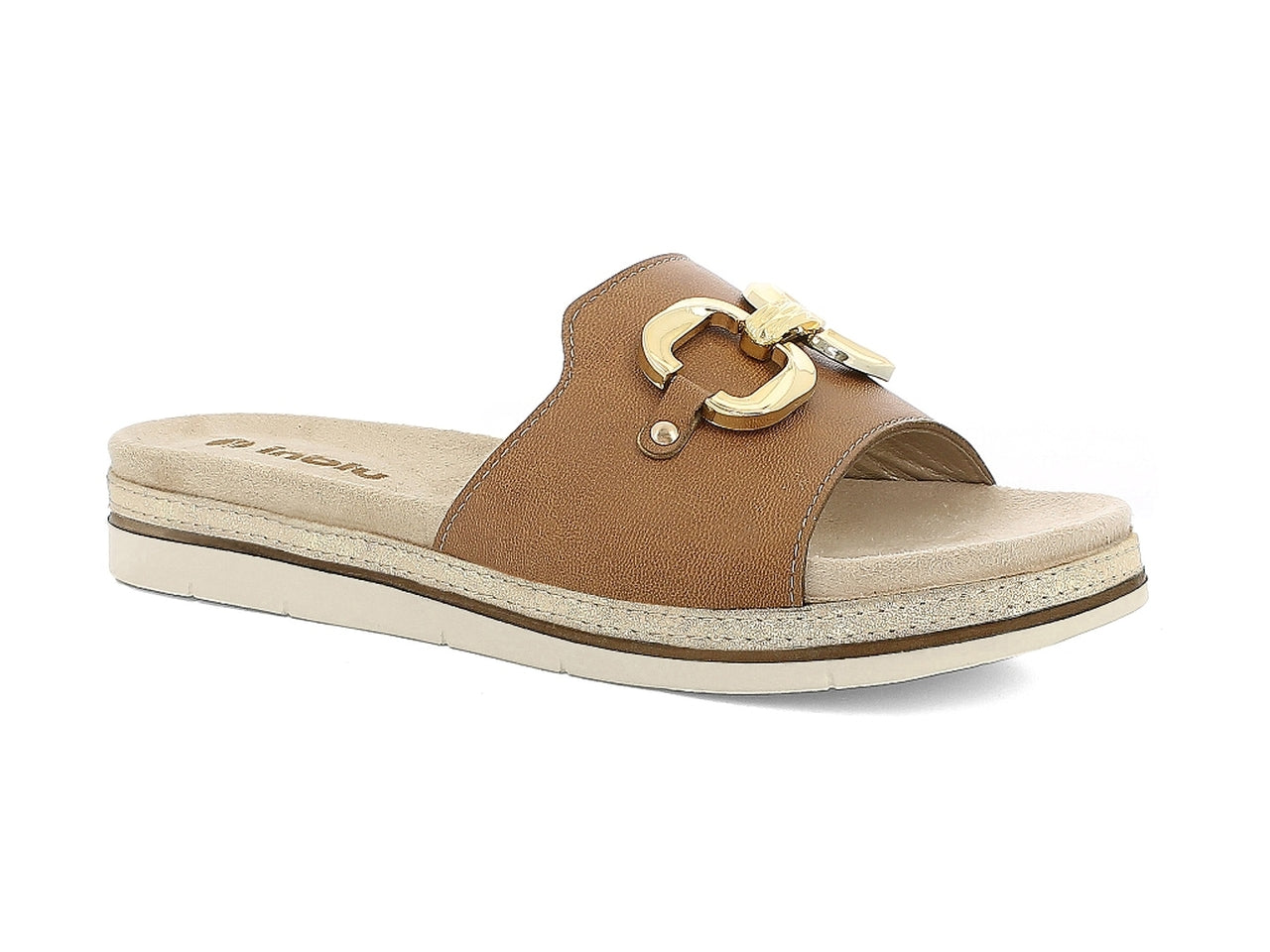 Ciabatta donna taglia dal 35 al 41 camel